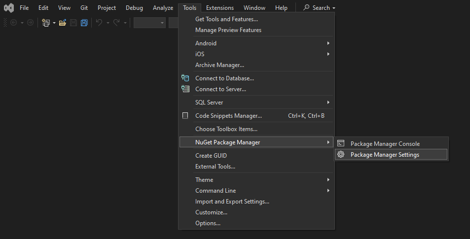 WinTAK NuGet Integration MVSC 2 - hugo